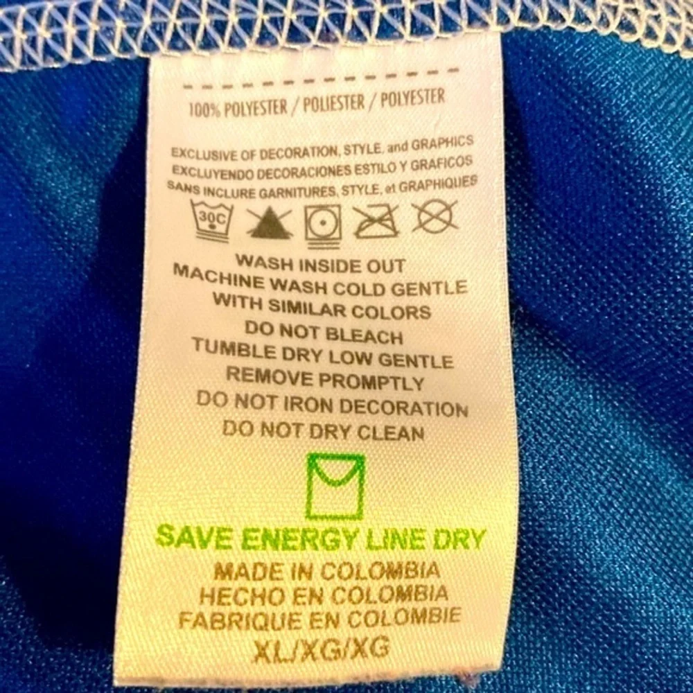 NFL Indianapolis Colts Jersey, Graphic, NWOT, Horseshoe, Sz XL, slim cut, mesh​ - Picture 5 of 11